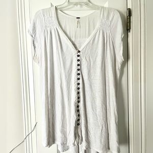 Free People Button Henley